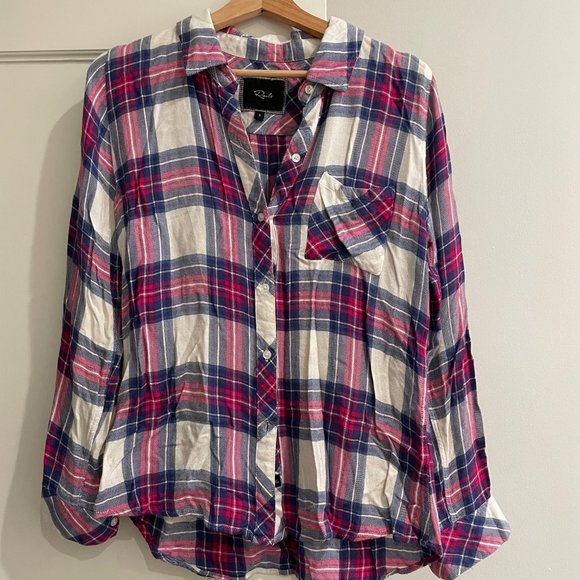 Classic RAILS Hunter button down - plaid print, timeless! Size Small - Picture 4 of 6